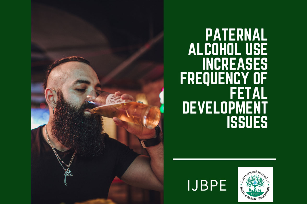 Paternal Alcohol Use Increases Frequency Of Fetal Development Issues