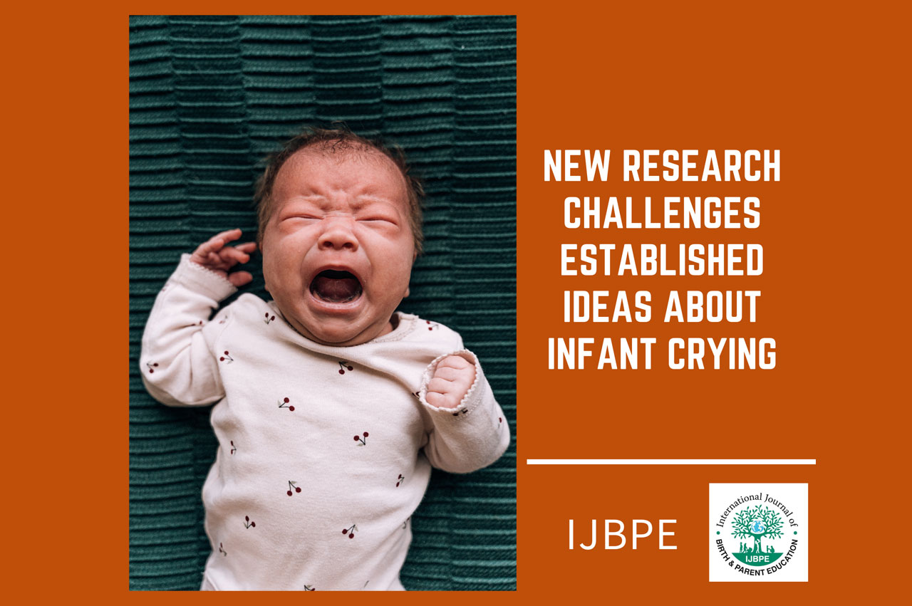 New research challenges established ideas about infant crying
